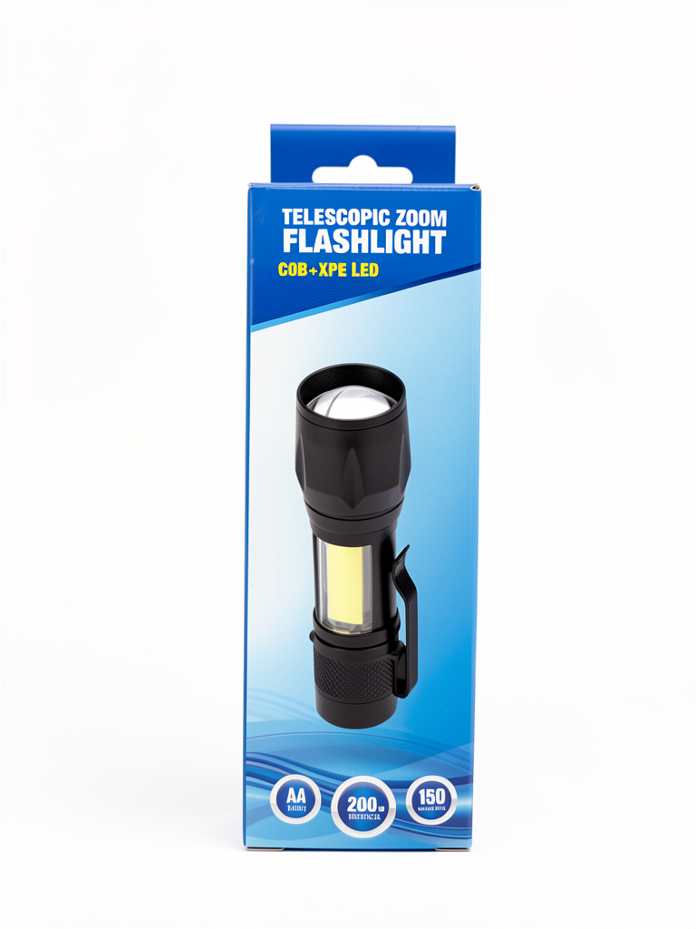 Linterna LED pequeña de clip