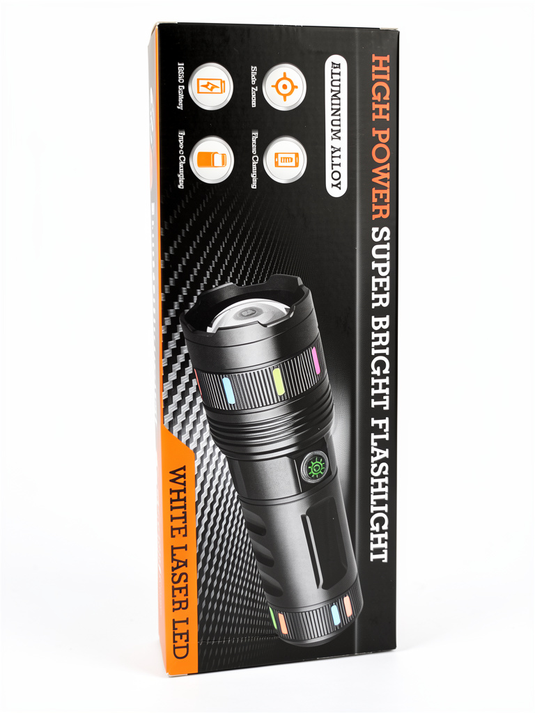 Linterna LED recargable HIGH POWER