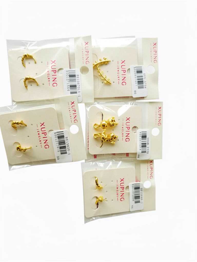 Xuping aretes dorados