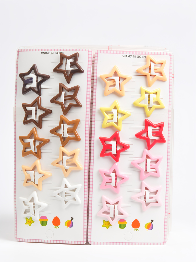 Gancho estrella cartón 10 pcs