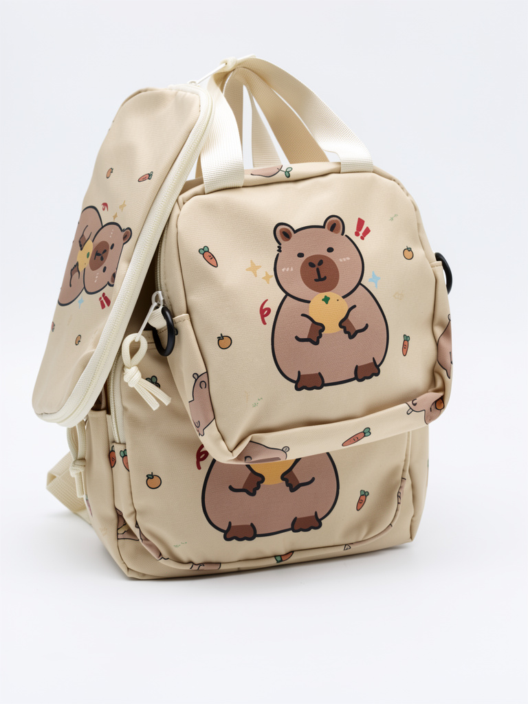 Mochila combo Capibara Carta