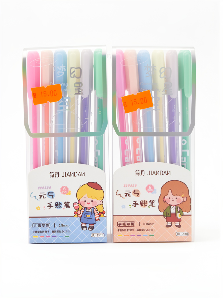 Lapiceros Gel colores pastel