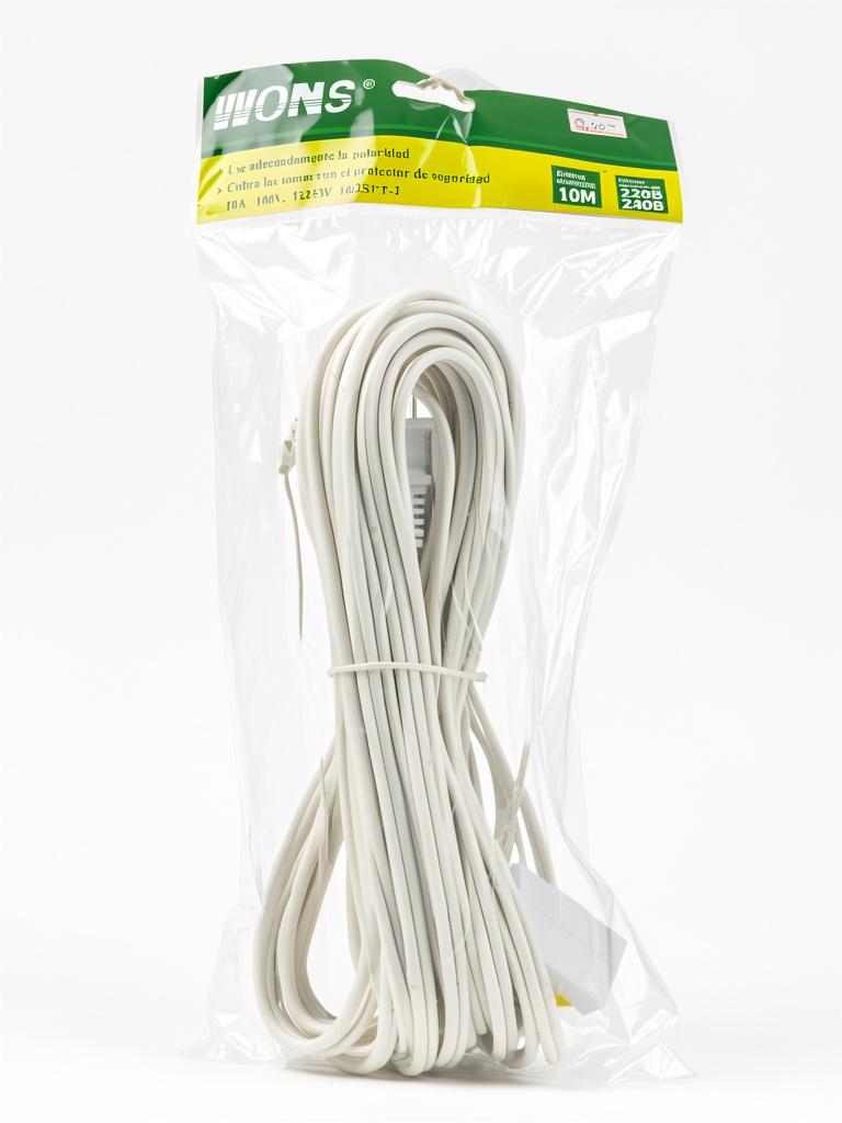 Extension blanca 10M