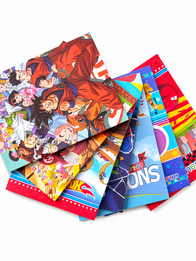 Libros para colorear con stiker