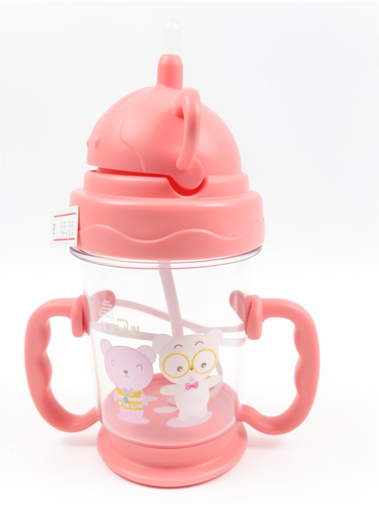 Pachon infantil rosa con popote