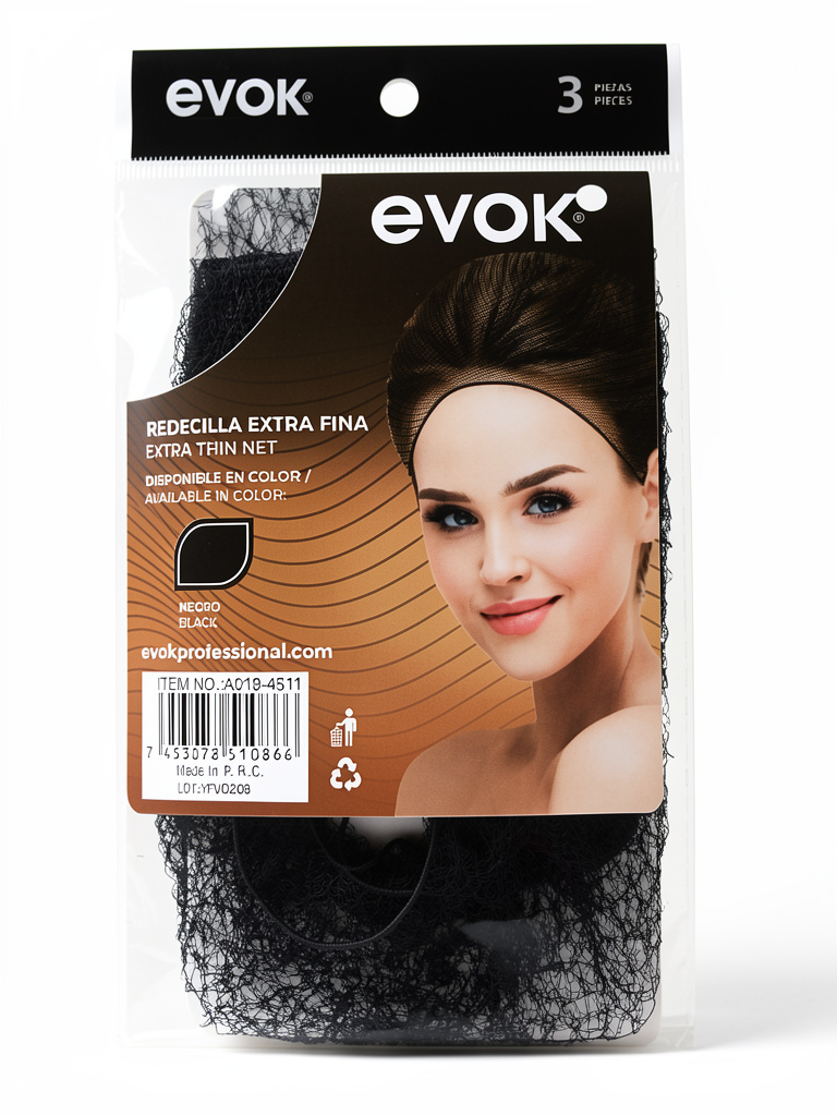 Redecilla negra extra fina