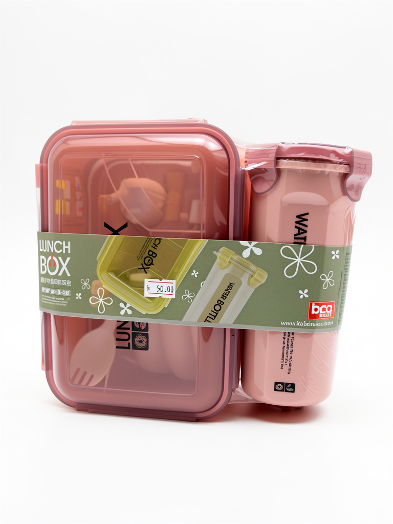 Lonchera Rosa Lunch Box