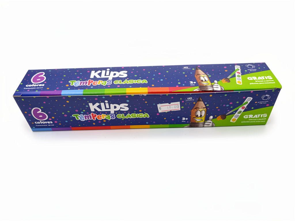 Témperas Klips 6 colores