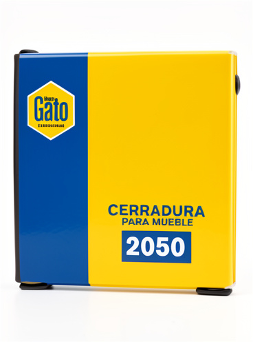 Chapa gato 2050 cuad cromo