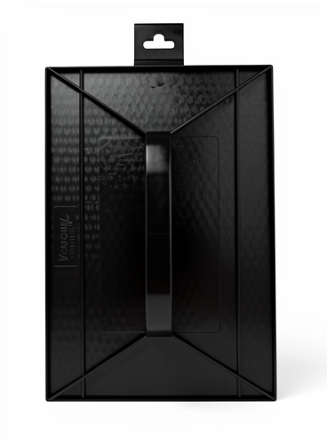 platacho plastico negro 27x28