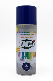 aerosol  azul oscuro