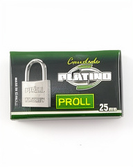 Candado platino 25 mm