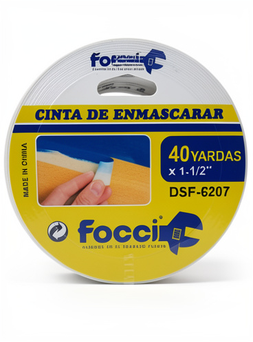 cinta enmascarar fooi/uduque 1 1/2"x40mtrs