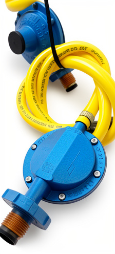 Regulador gas completo 1mts