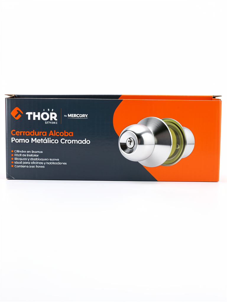 chapa alcoba metalica cromada eco