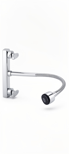 mesclador flexible encauchetado negro