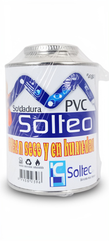 Soldadura metal PVC 1/8 soltec
