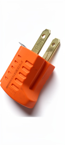 combertidor polo a tierra naranja