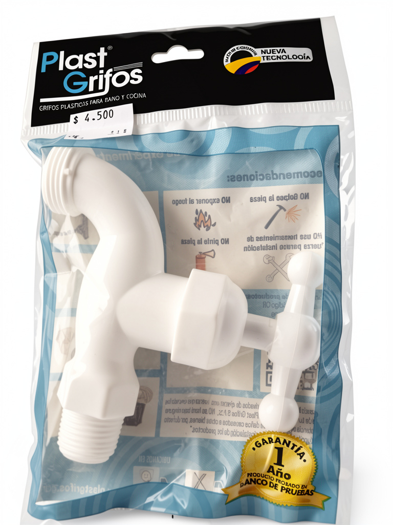 Grifo plásti grifo blanca
