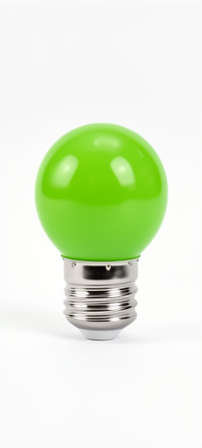 bombillo pimpon verde 1w