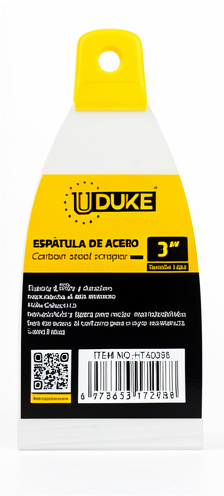 espatula fooci M/plastico 3"