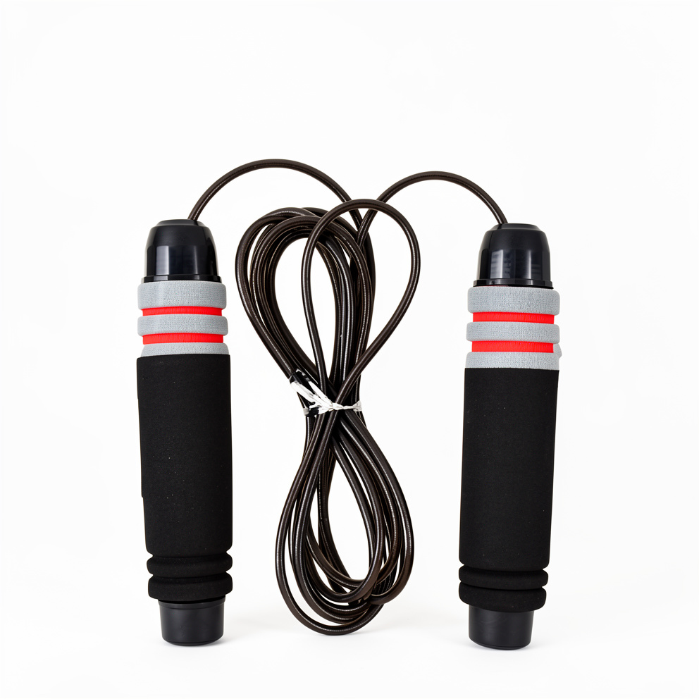 CUERDA PARA SALTAR CON MANGO DE NEOPRENO ABC
