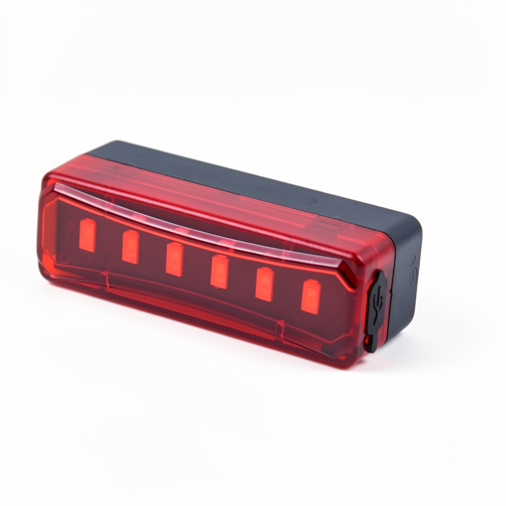 LUZ TRASERA DE BICICLETA RECARGABLE USB
