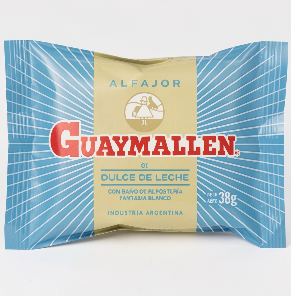 ALFAJOR GUAYMALLEN BLANCO SIMPLE 38g