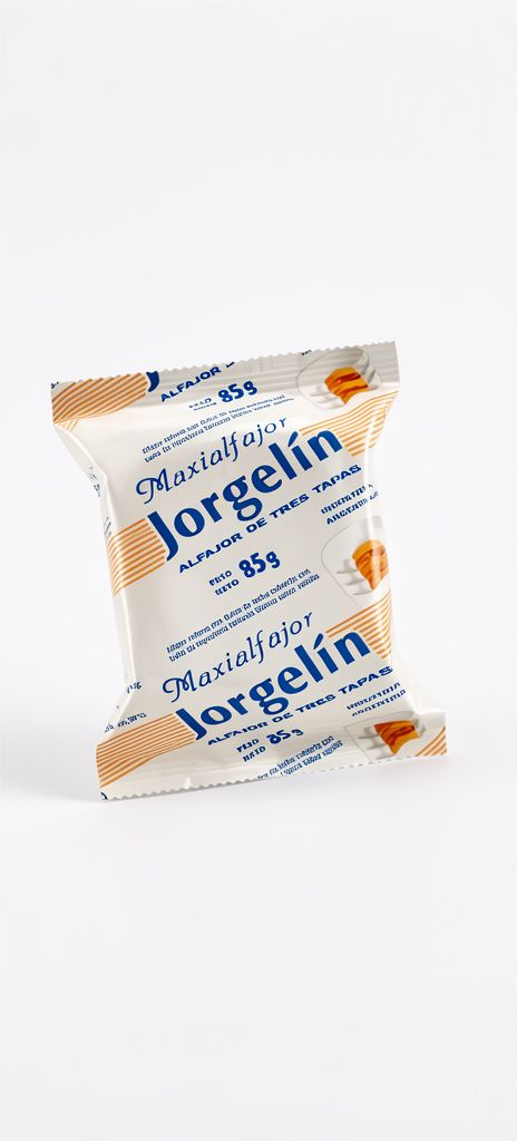 ALFAJOR JORGELIN TRIPLE BLANCO 85g
