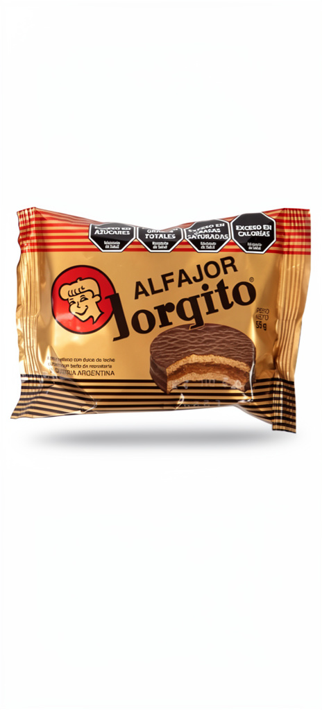 ALFAJOR JORGITO DE CHOCOLATE 55g