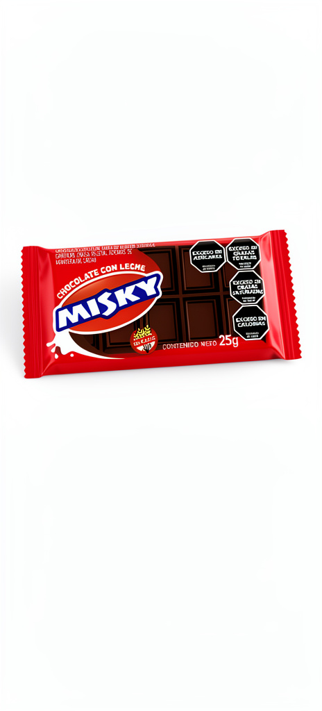 CHOCOLATE MISKY NEGRO 25g