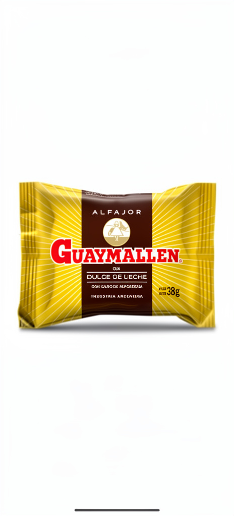 ALFAJOR GUAYMALLEN DE CHOCOLATE SIMPLE 38g