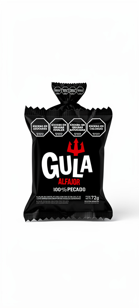 ALFAJOR GULA DE CHOCOLATE 72g