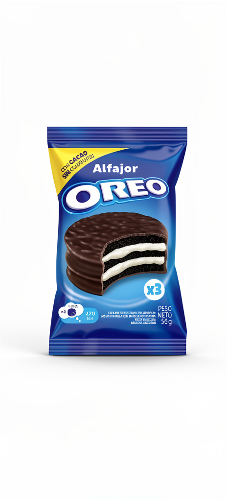 ALFAJOR OREO TRIPLE 56g
