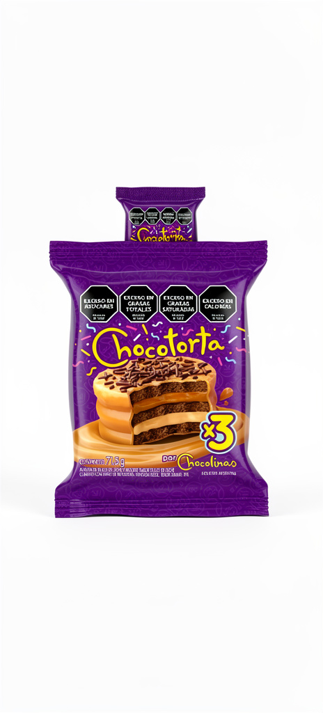 ALFAJOR CHOCOTORTA TRIPLE 71,5g