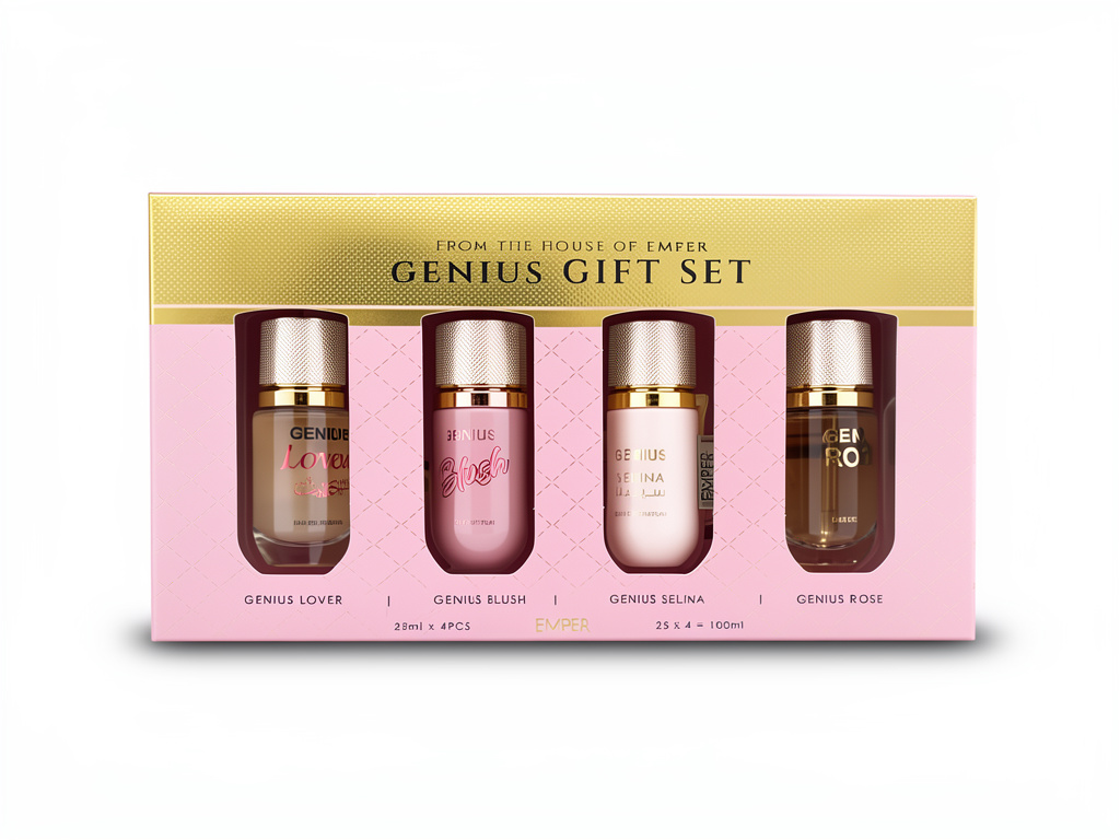 EMPER SET GENIUS WOMEN 4 PCS LOVER, BLUSH,SELINA, ROSE