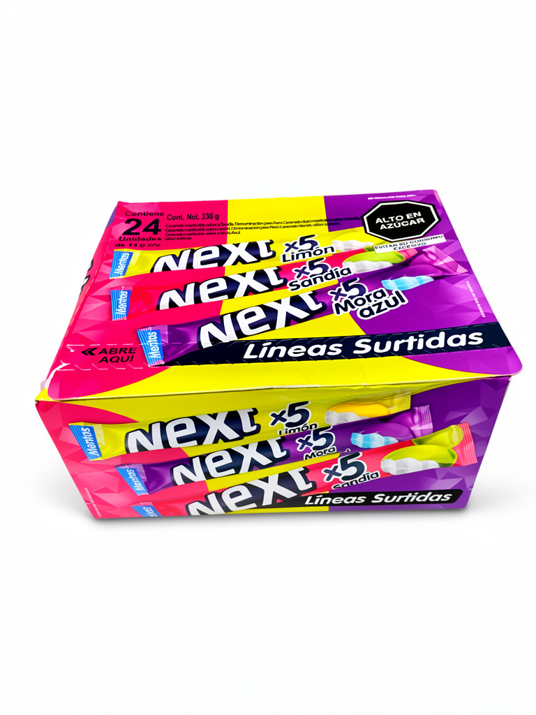 Mentas NEXT surtidas