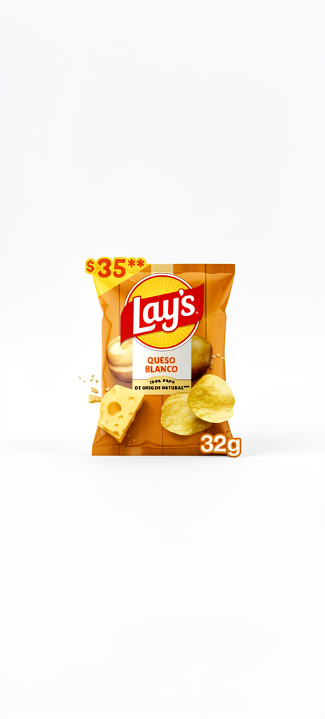 Lays queso blanco