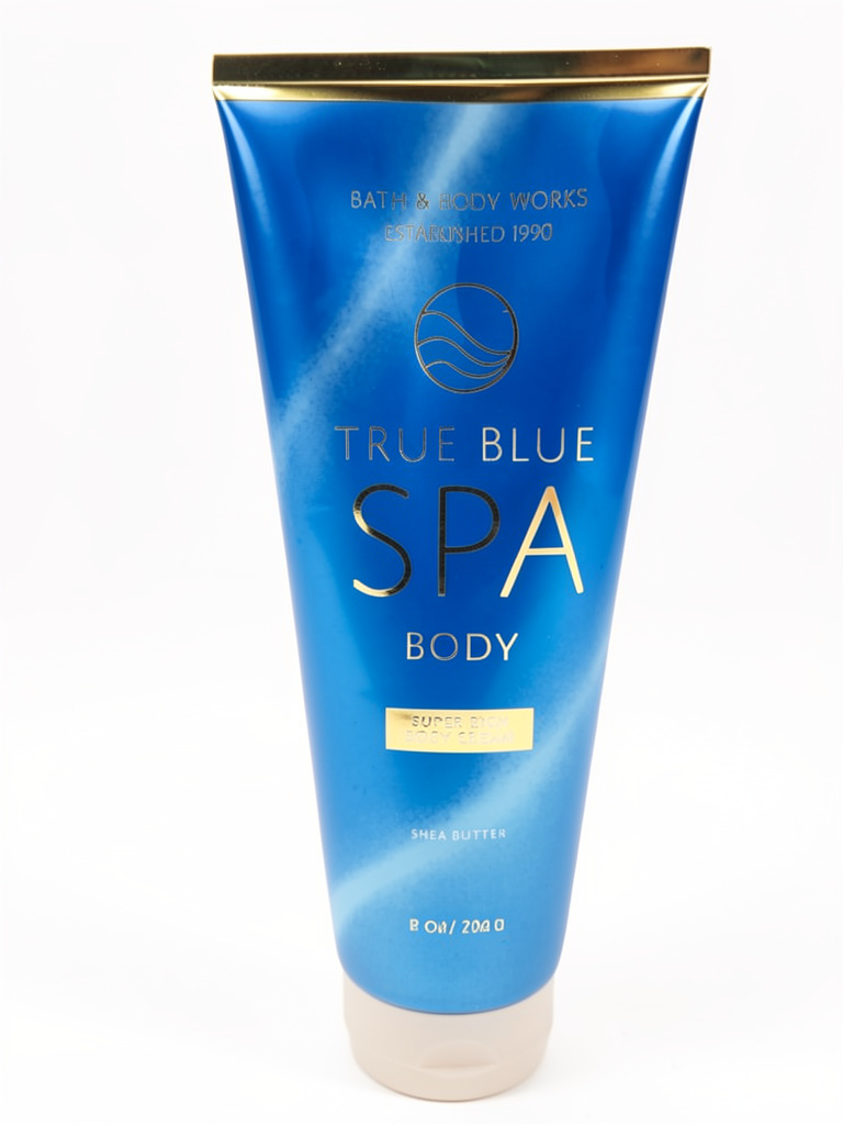 True Blue spa body cream