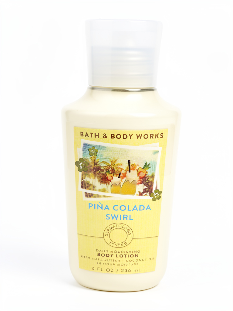 Piña colada swirl