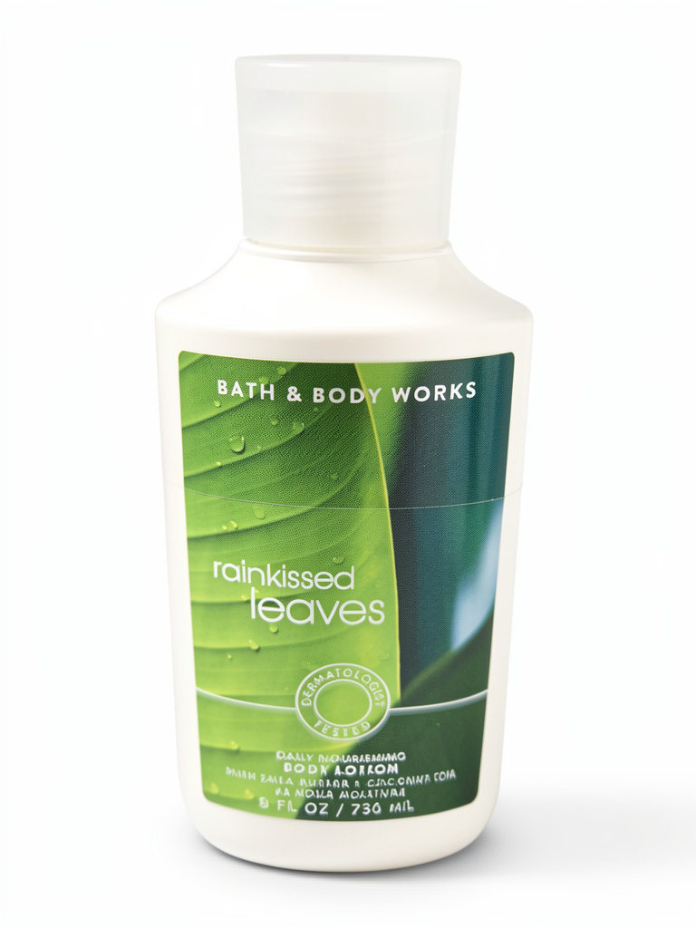 Rainkissed leaves body lotion