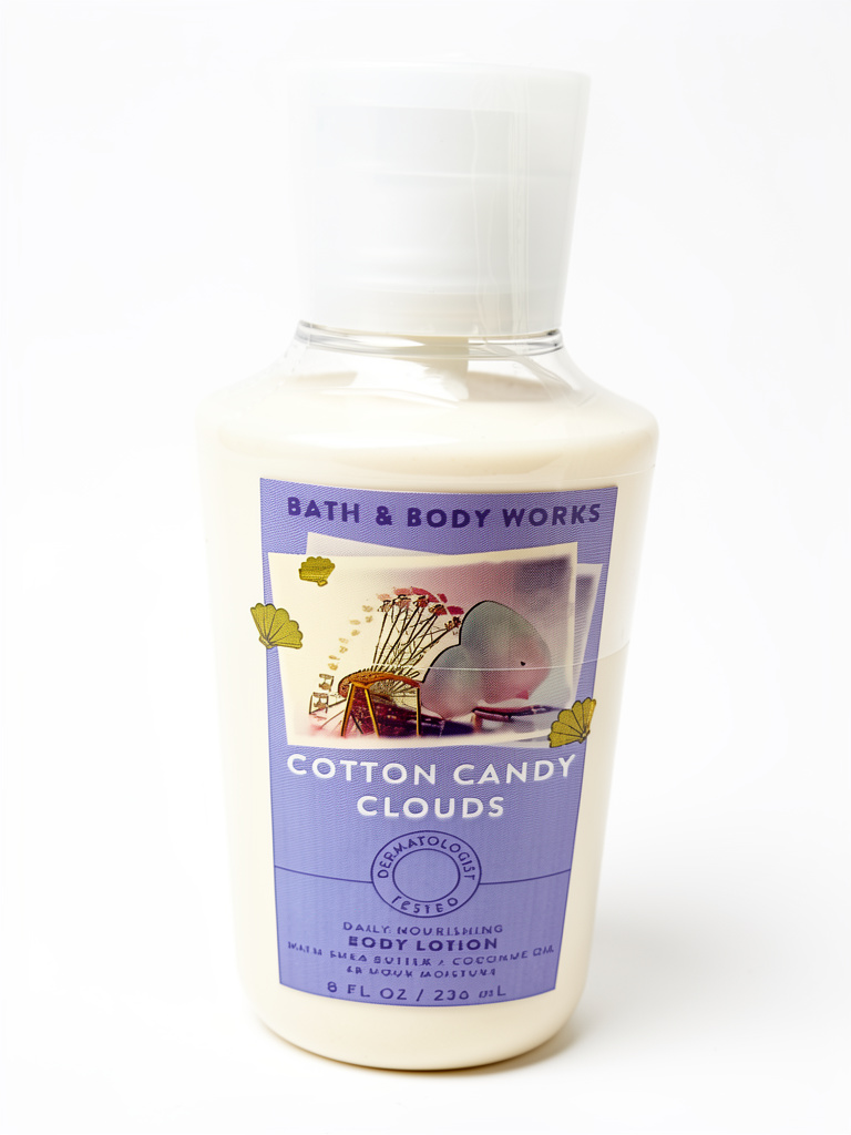 Cotton candy clouds body lotion