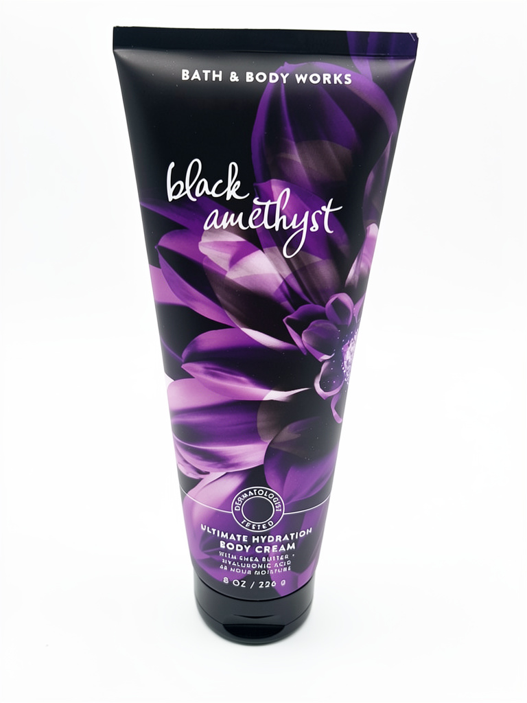 Black amethyst body cream