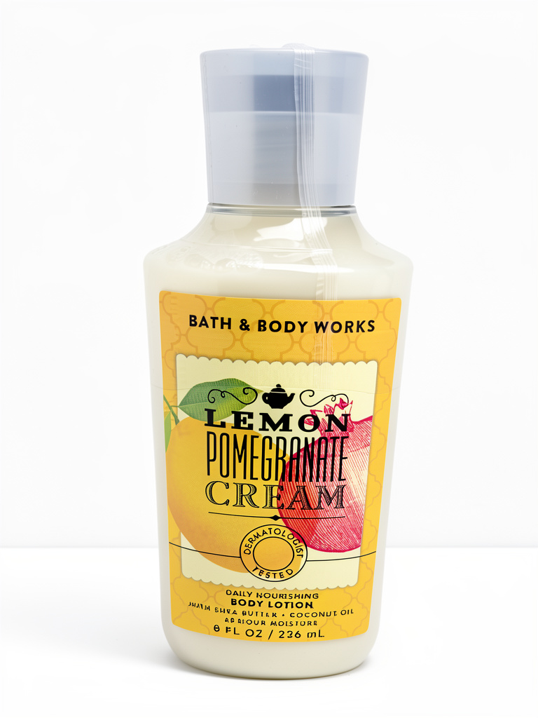 Lemon pomegranate body lotion