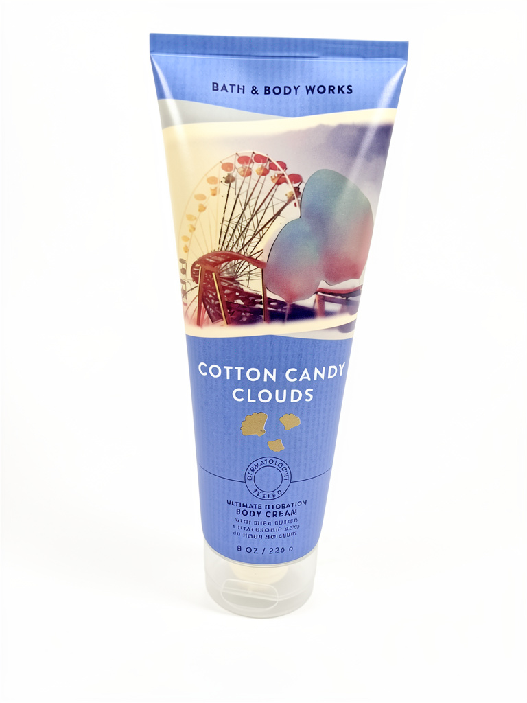 Cotton candy clouds body cream