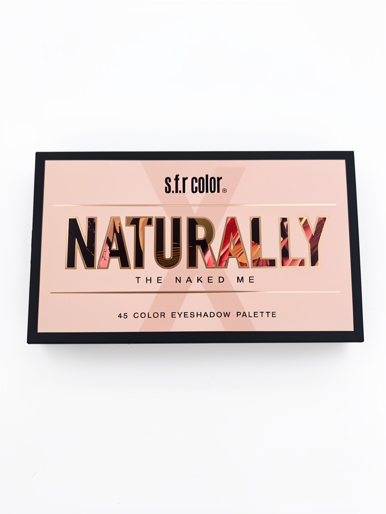 PALETA DE SOMBRAS NATURALLY S.F.R COLOR (45 TONOS)