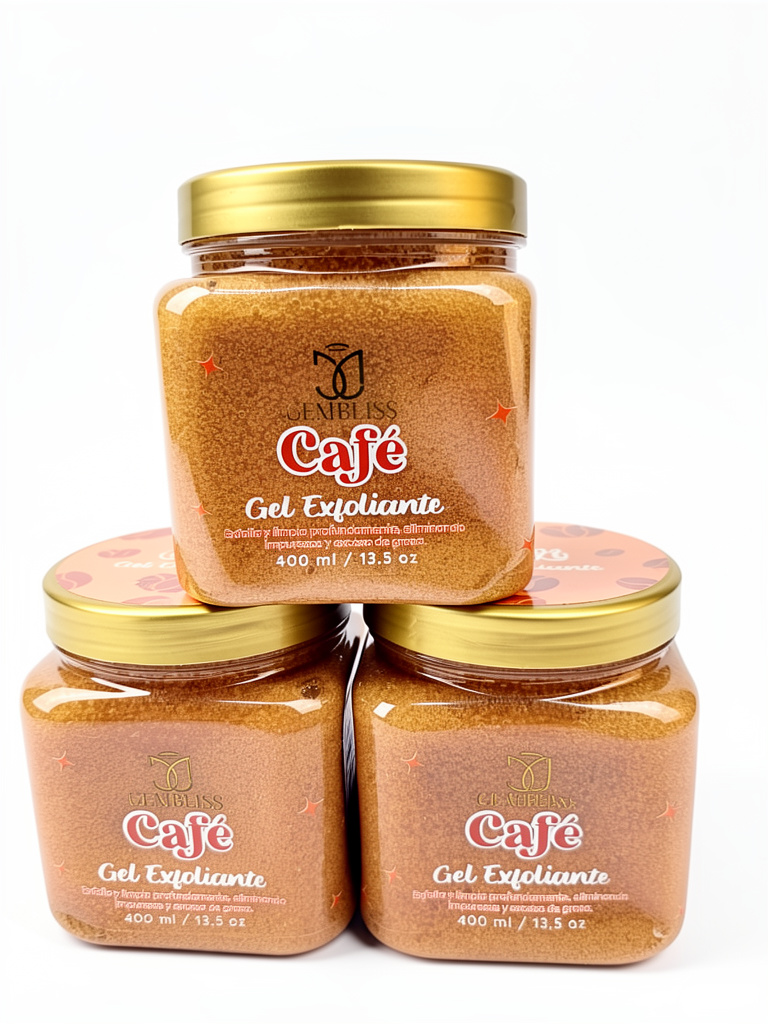 GEL EXFOLIANTE DE CAFÉ GEMBLISS (400 g)