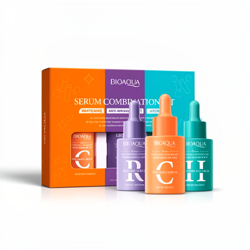 COMBO 3 SÉRUMS (VITAMINA C, RETINOL Y HIALURÓNICO)