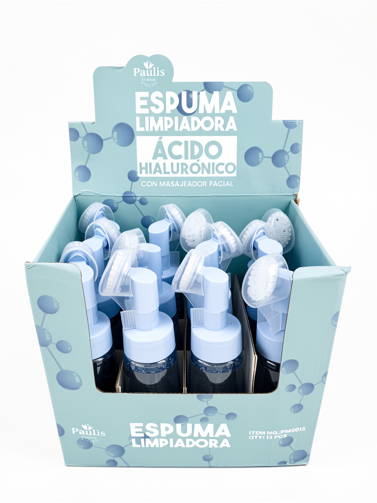ESPUMA LIMPIADORA ÁCIDO HIALURÓNICO PAULIS (240 g)