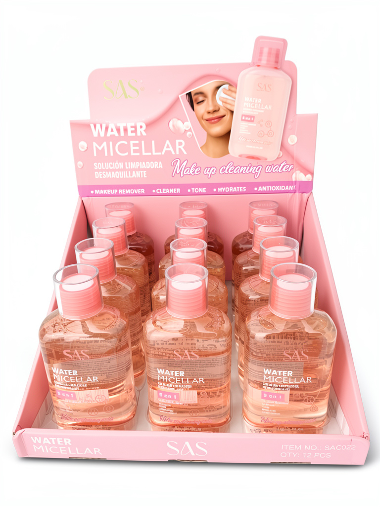 AGUA MICELAR DE ROSA SAS (250 ml)